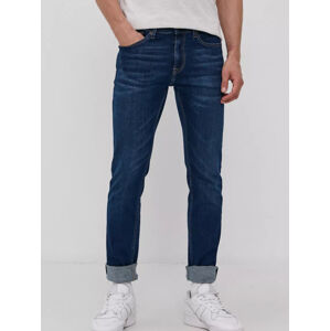 Tommy Jeans pánské tmavě modré džíny SCANTON - 30/32 (1BK)